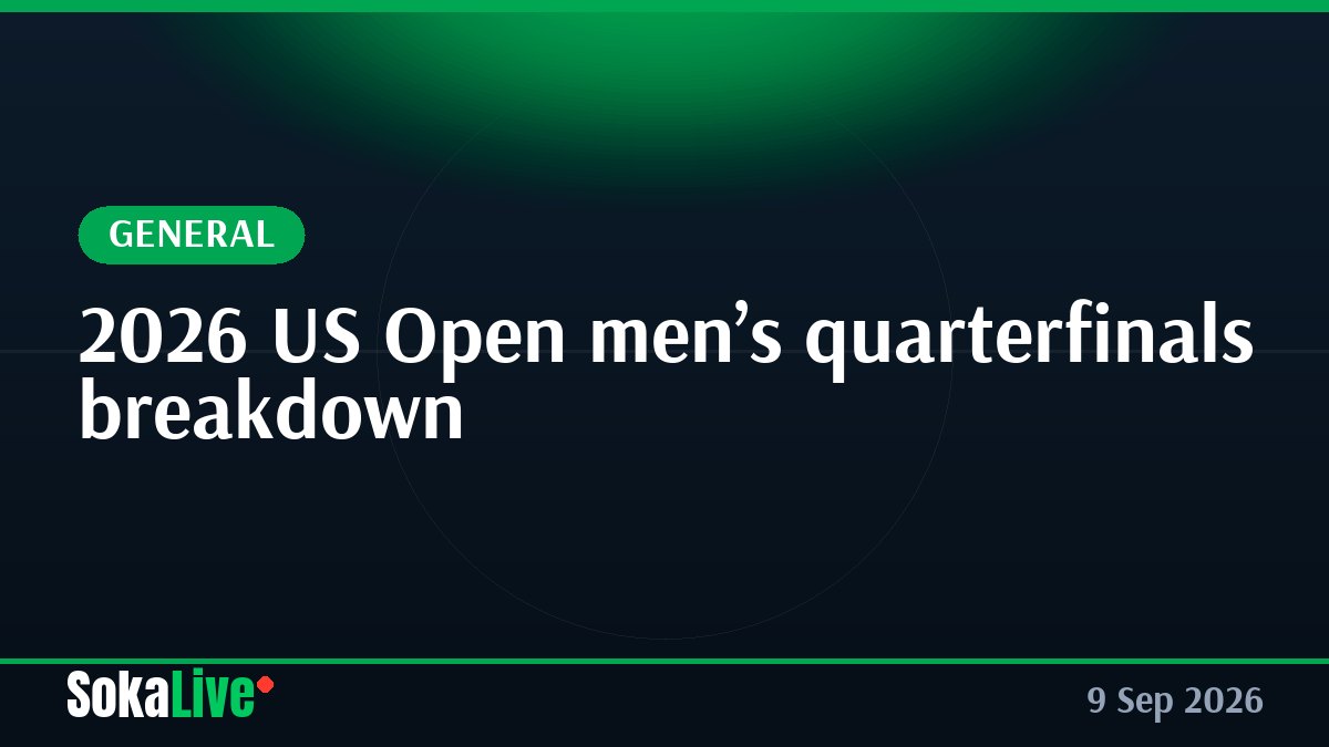 2026 US Open men’s quarterfinals breakdown
