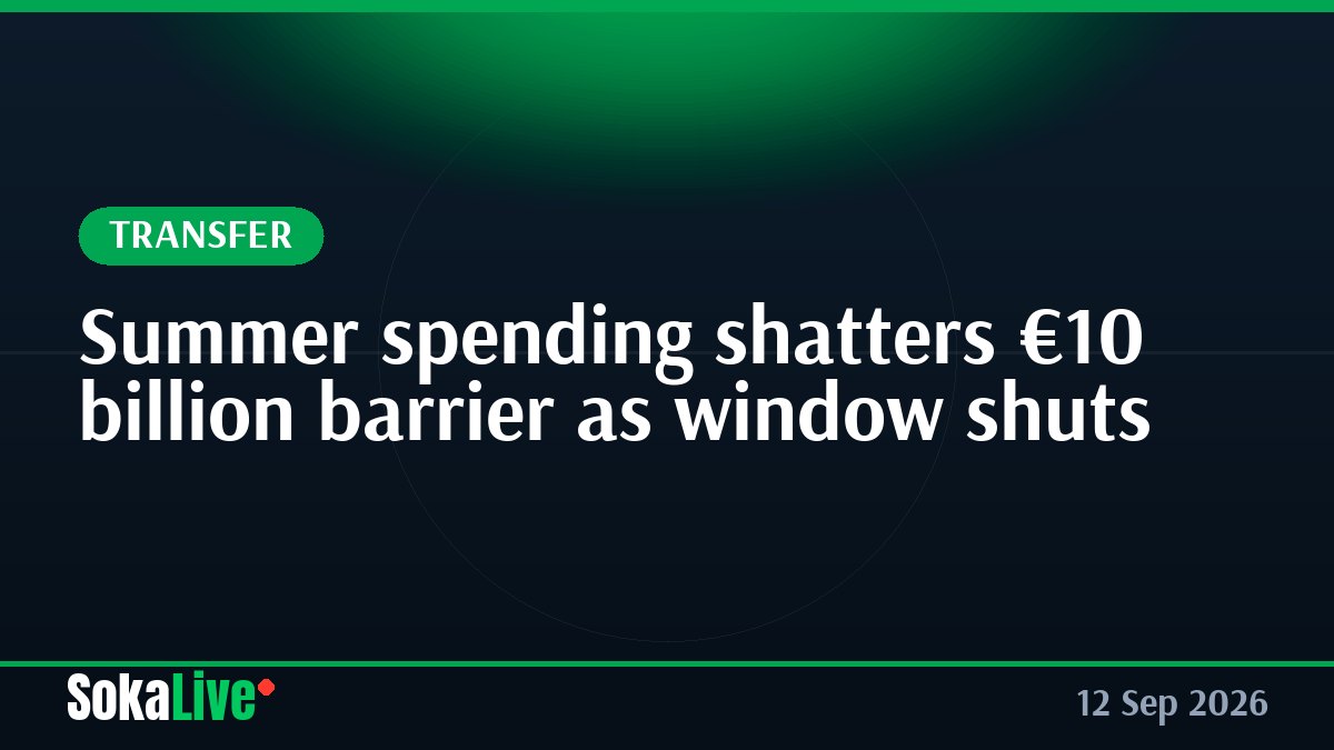 Summer spending shatters €10 billion barrier as window shuts