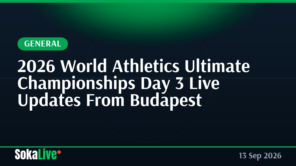 2026 World Athletics Ultimate Championships Day 3 Live Updates From Budapest