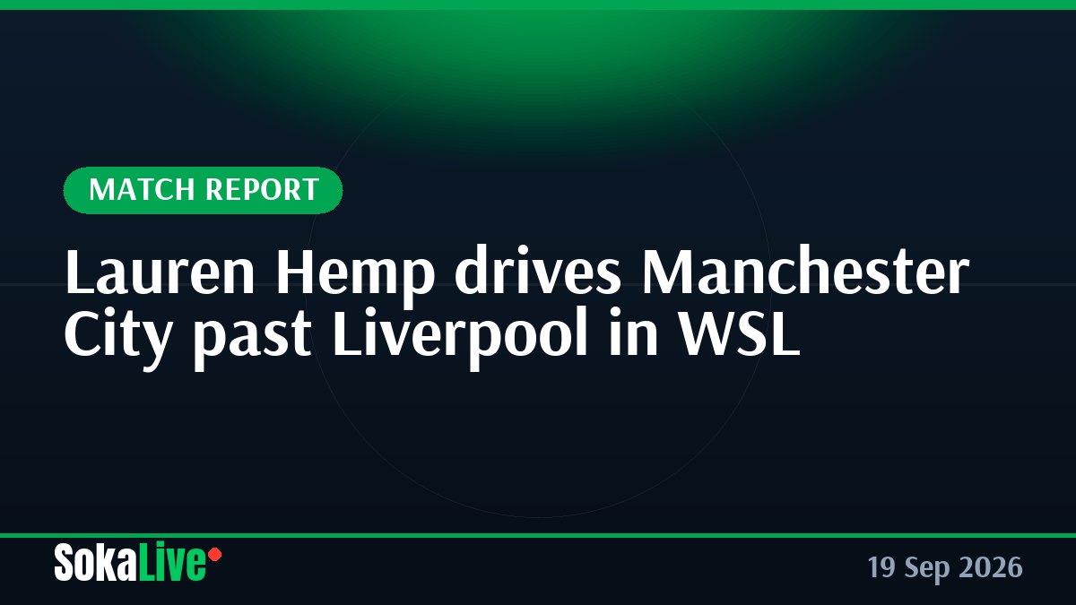 Lauren Hemp drives Manchester City past Liverpool in WSL