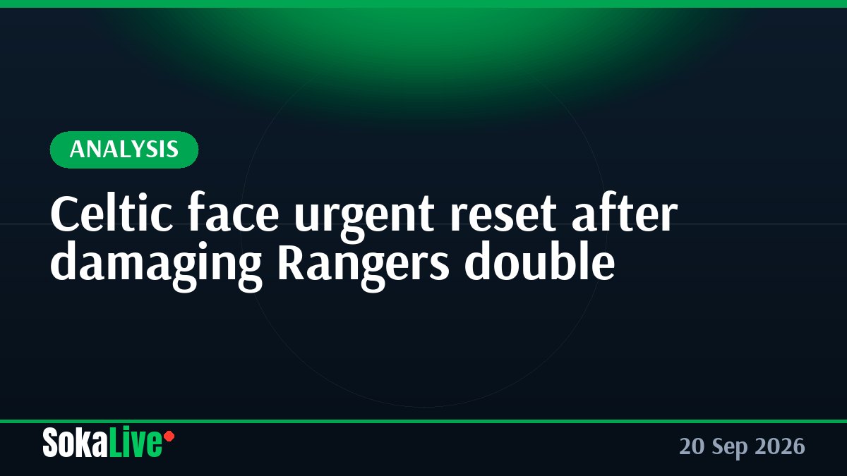Celtic face urgent reset after damaging Rangers double