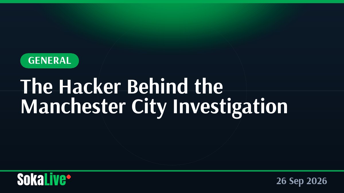 The Hacker Behind the Manchester City Investigation