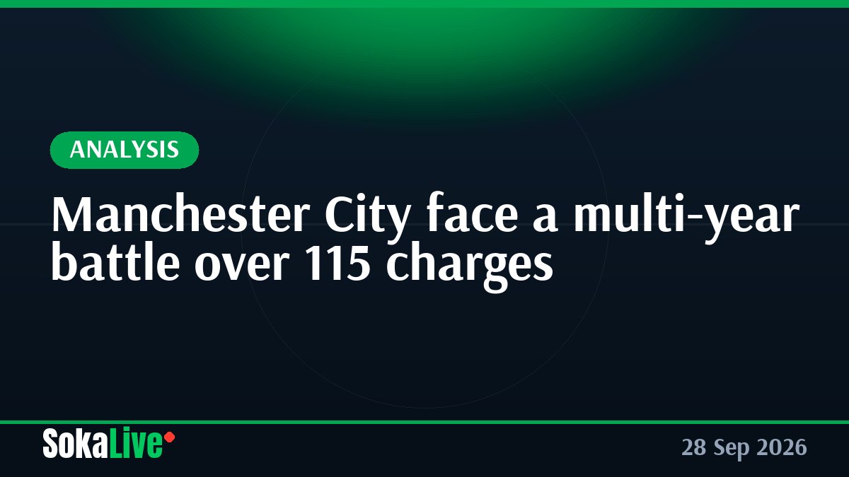 Manchester City face a multi-year battle over 115 charges