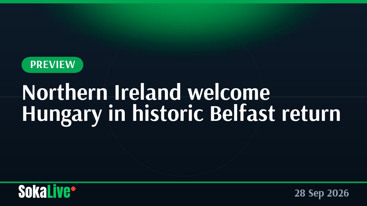Northern Ireland welcome Hungary in historic Belfast return
