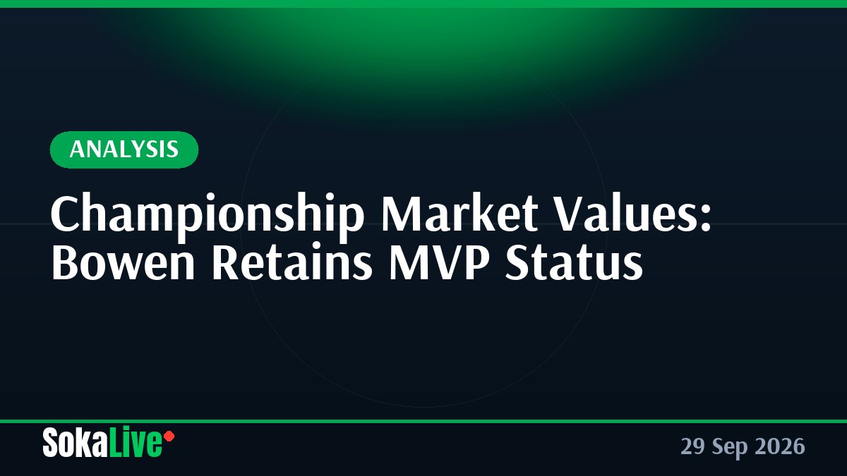 Championship Market Values: Bowen Retains MVP Status