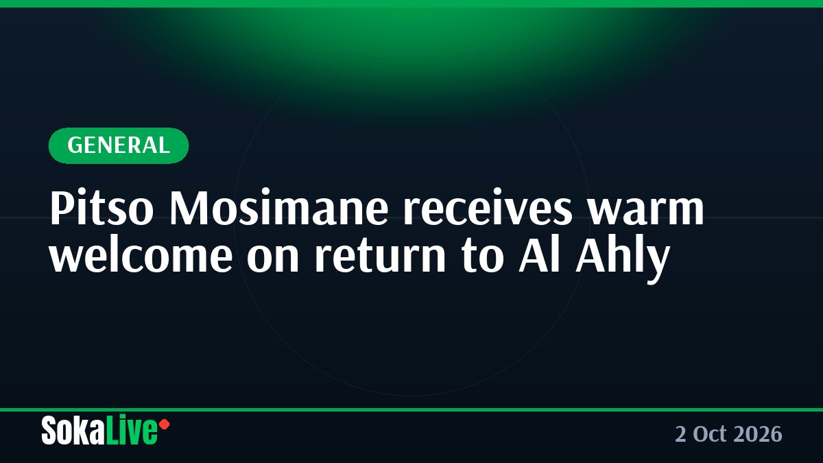 Pitso Mosimane receives warm welcome on return to Al Ahly