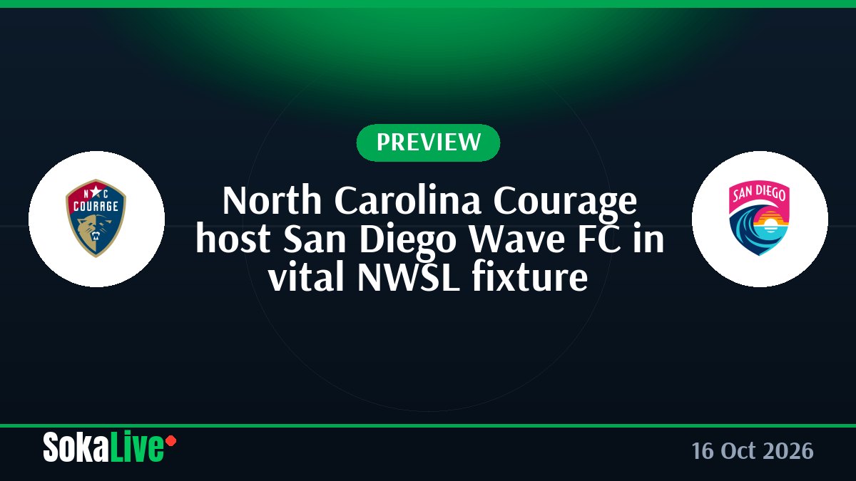 North Carolina Courage host San Diego Wave FC in vital NWSL fixture